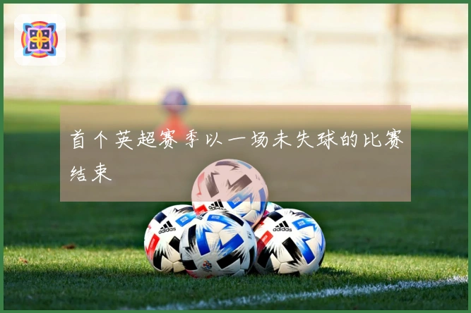 首个英超赛季以一场未失球的比赛结束